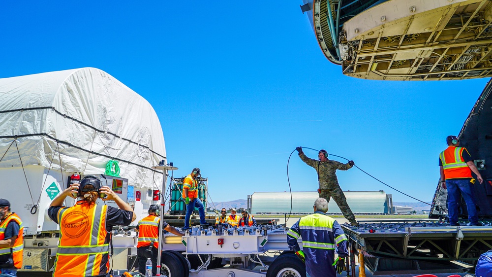 SBIRS GEO-6 transported on C-5M Super Galaxy