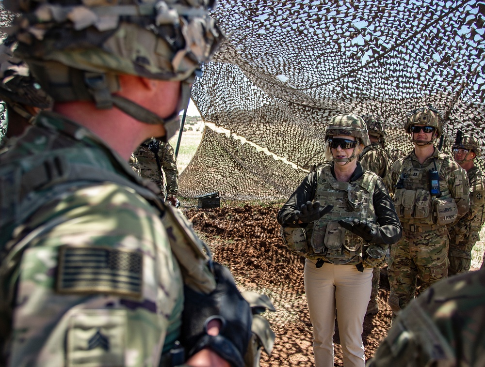 Secretary of the Army Visits Fort Carson