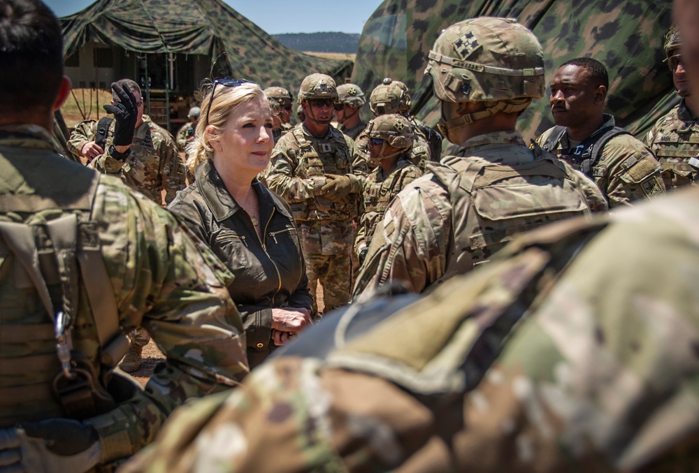 Secretary of the Army Visits Fort Carson