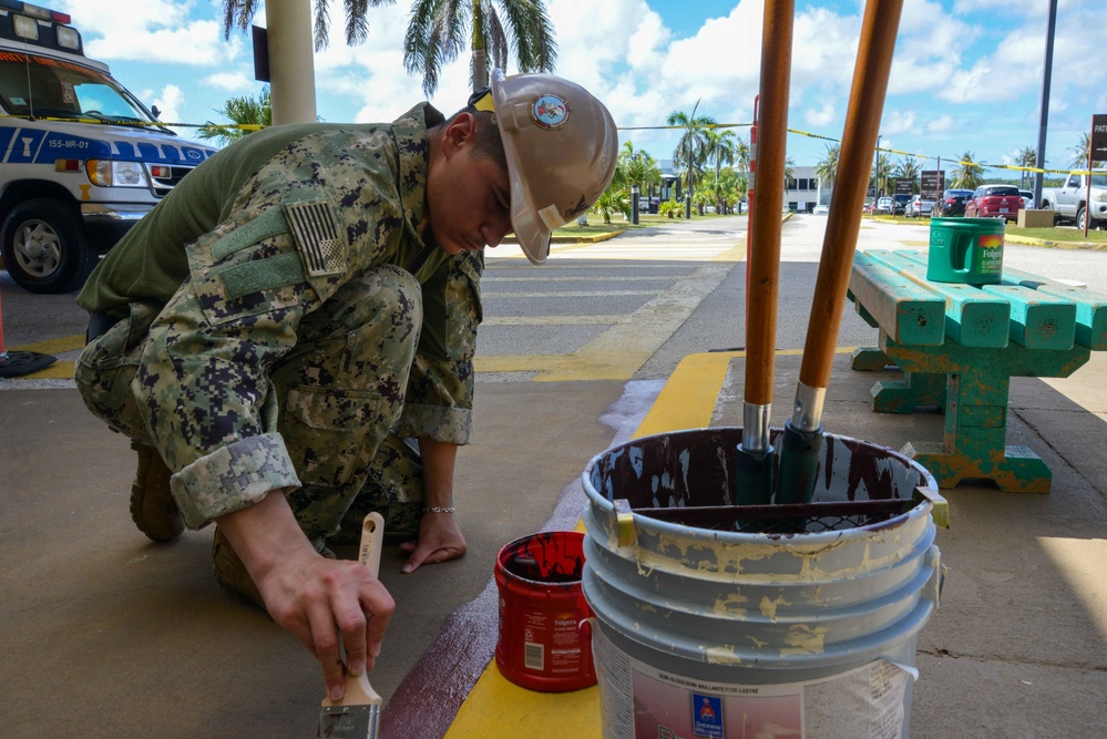 Pacific Partnership 2022 Seabees Support Local Workforce at Guam Memorial Hospital