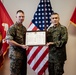 BGen Ellison is awarded by MGen Shingo Nashinoki