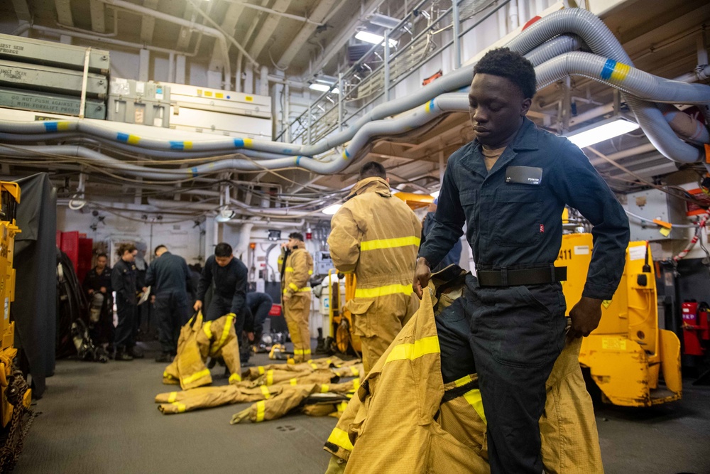 USS America (LHA 6) Conducts Daily Operations