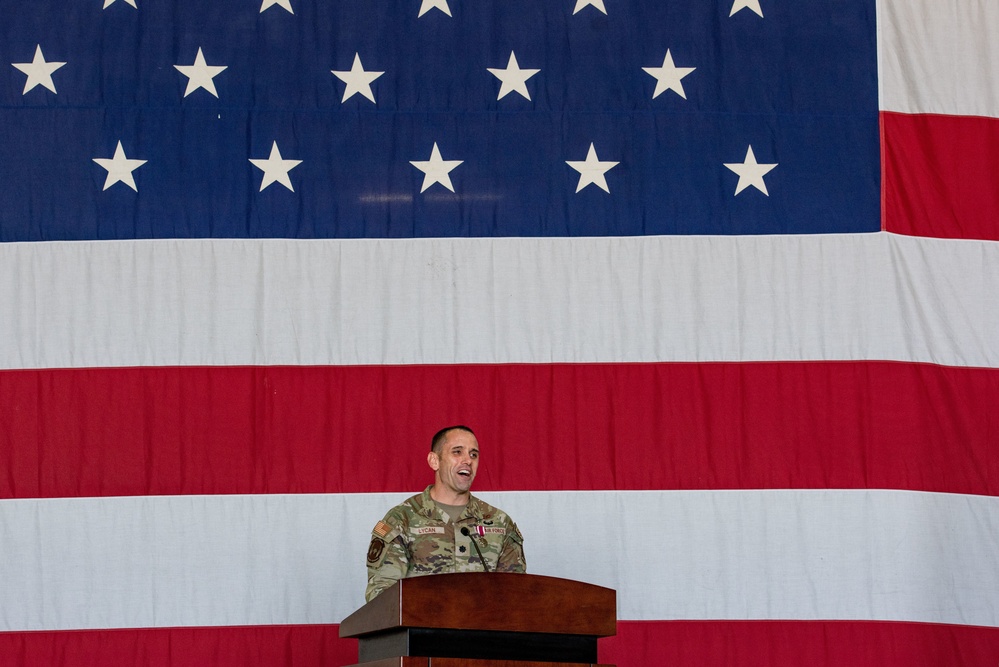 51st SFS welcomes new commander