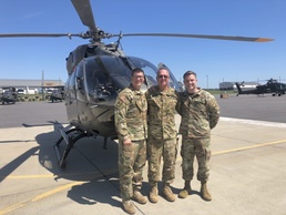 449th CW5 Williams Retires with Father-Son Final Flight