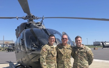 449th CW5 Williams Retires with Father-Son Final Flight