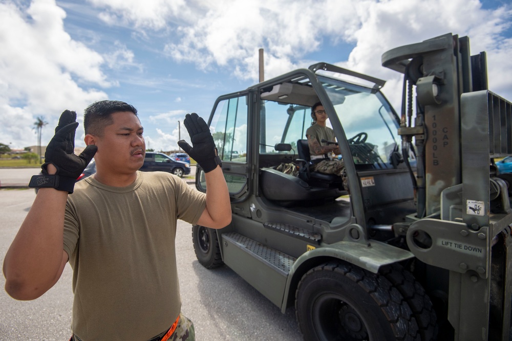 44th Aerial Port Squadron Participates in Valiant Shield 2022