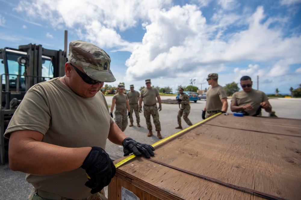 44th Aerial Port Squadron Participates in Valiant Shield 2022