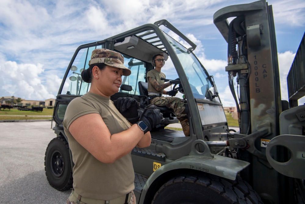 44th Aerial Port Squadron Participates in Valiant Shield 2022