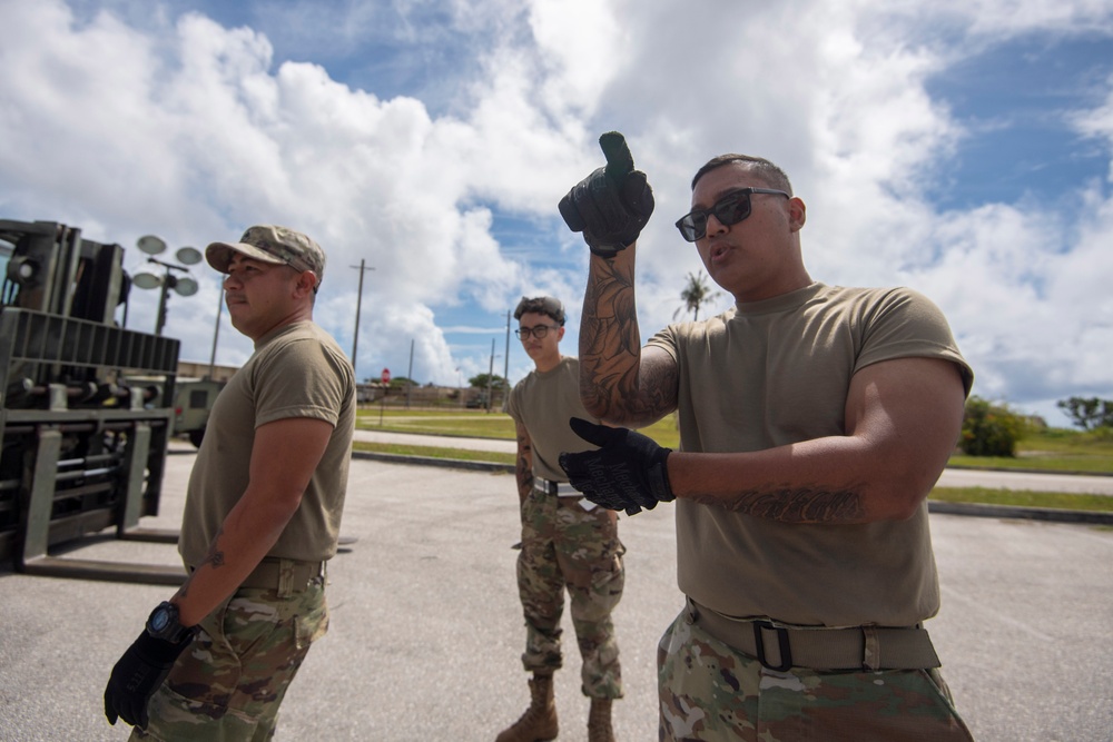 44th Aerial Port Squadron Participates in Valiant Shield 2022