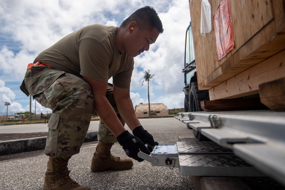 44th Aerial Port Squadron Participates in Valiant Shield 2022