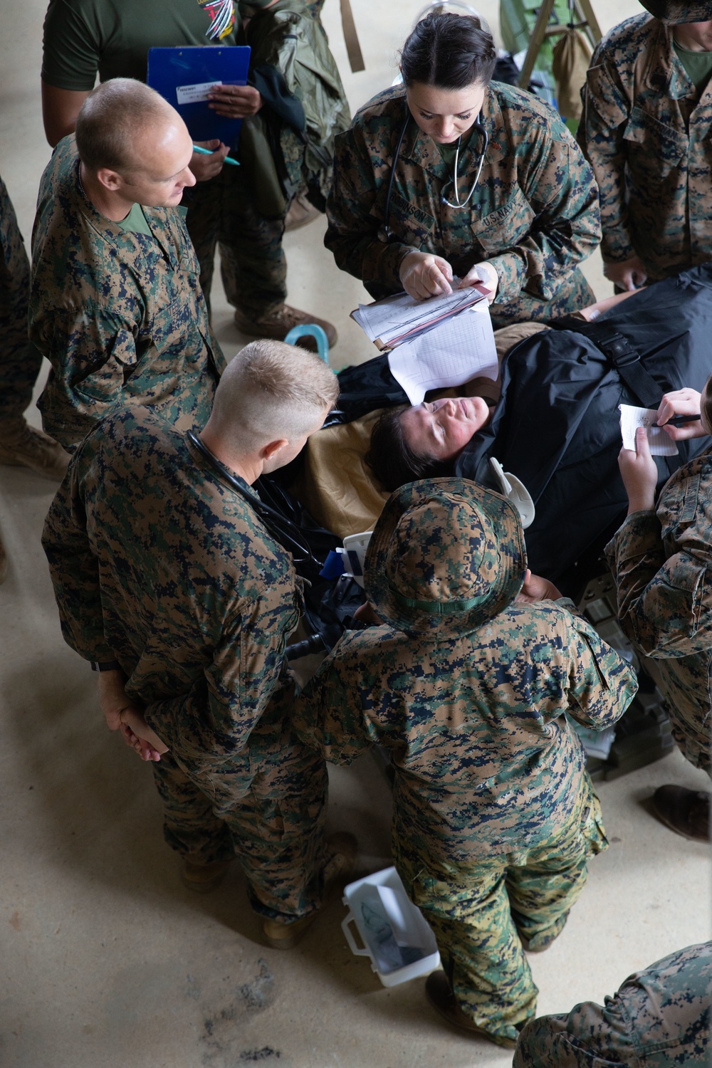 3rd Medical Battalion conducts field training exercise