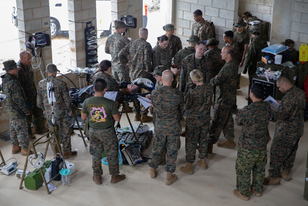 3rd Medical Battalion conducts field training exercise