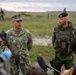 ESG-2 Commander visit to Gotland Island during BALTOPS 22