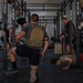 Deployed forces participate in the Murph Challenge