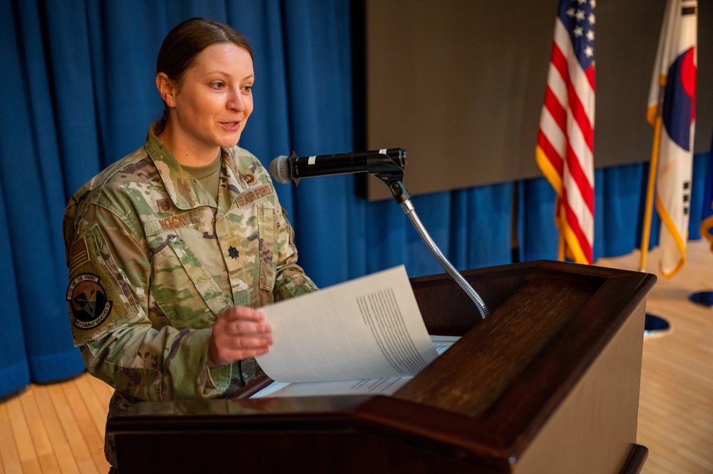 607th Combat Weather Squadron Assumption of Command