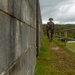 9th Engineer Support Battalion practice grenade throwing