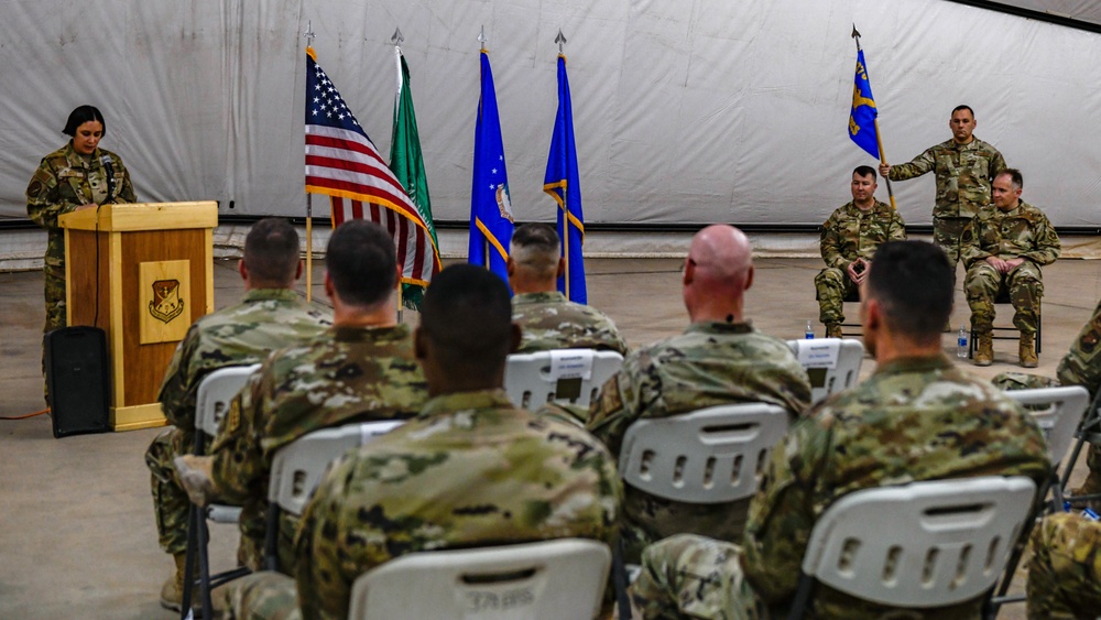 430th EECS receives new commander