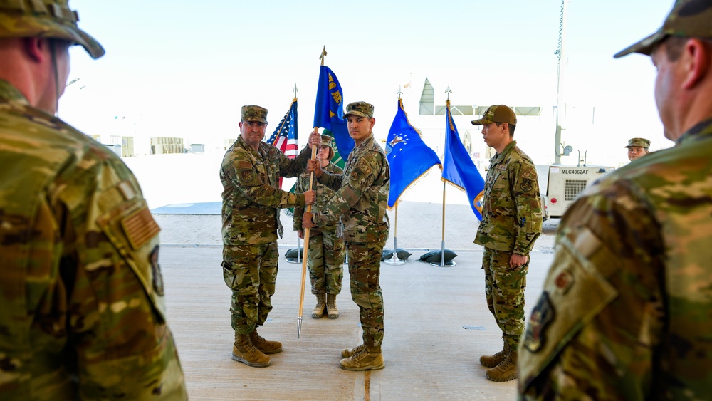 378th EFSS receives new commander