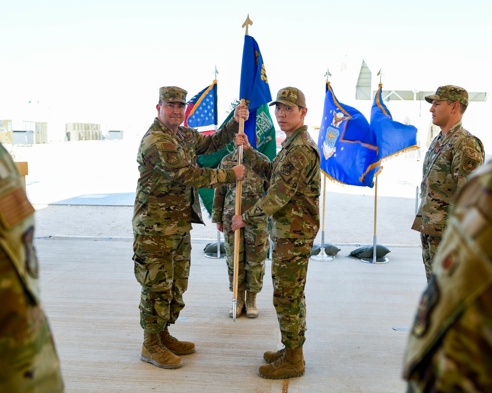 378th EFSS receives new commander