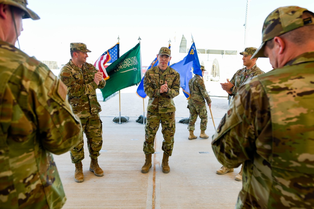 378th EFSS receives new commander