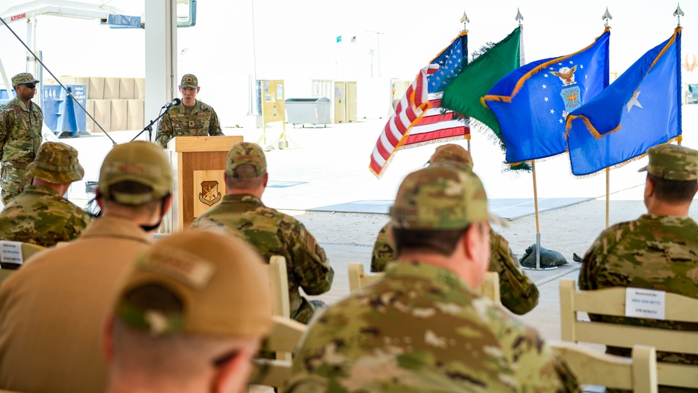 378th EFSS receives new commander