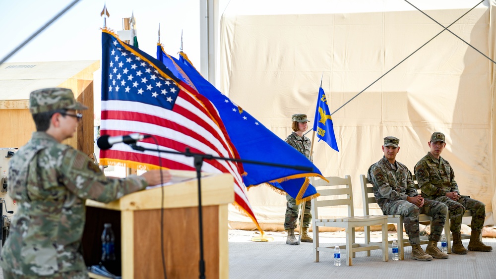 378th EFSS receives new commander