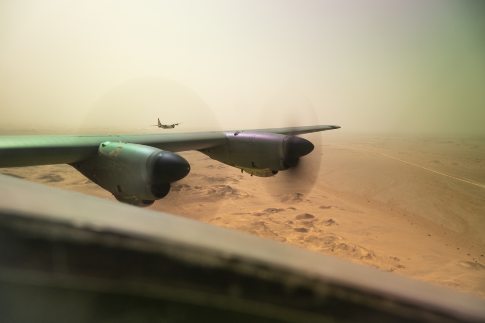 Accurate Test 22, C-130 Evasive Maneuver flight