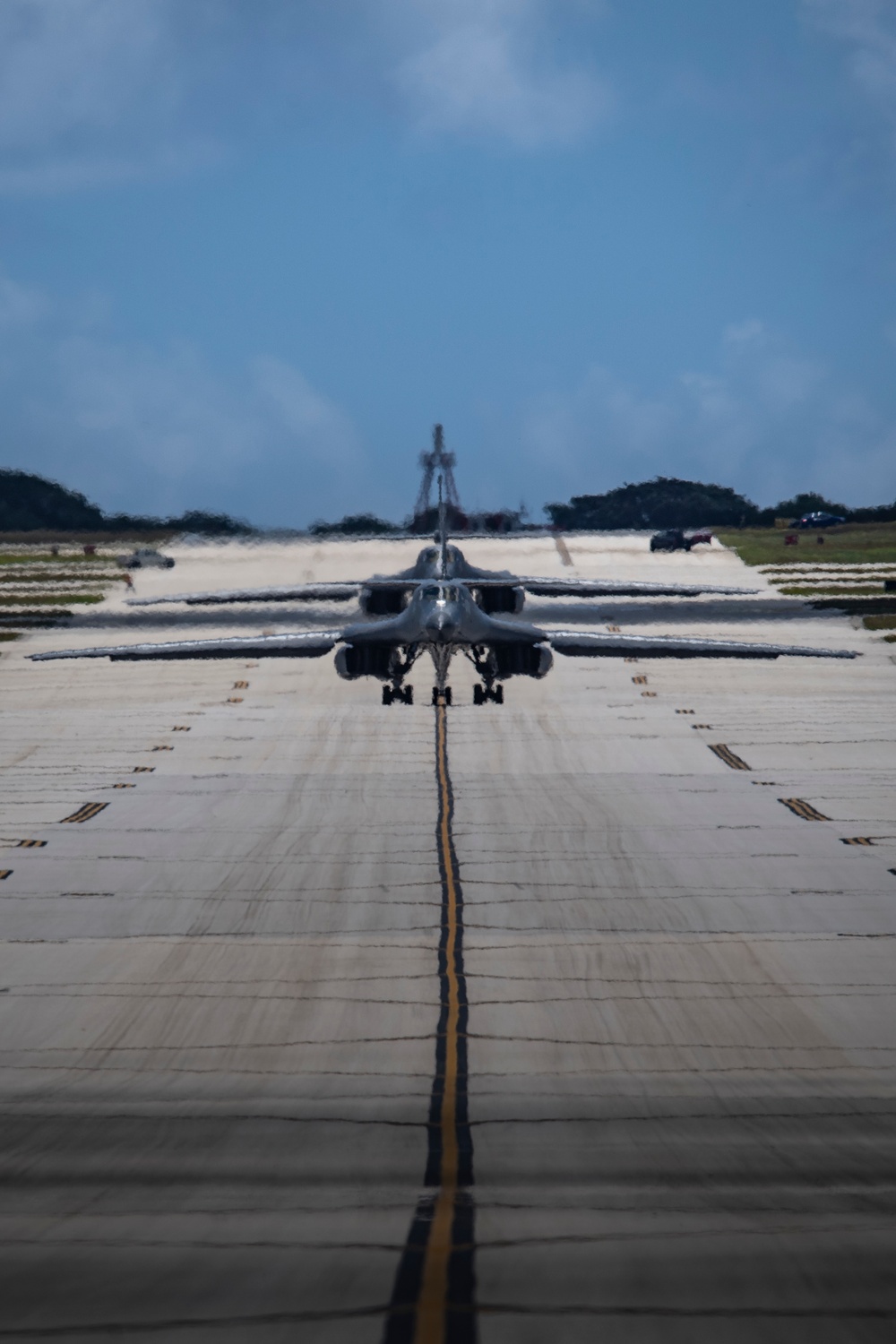 Bombers Land in Guam