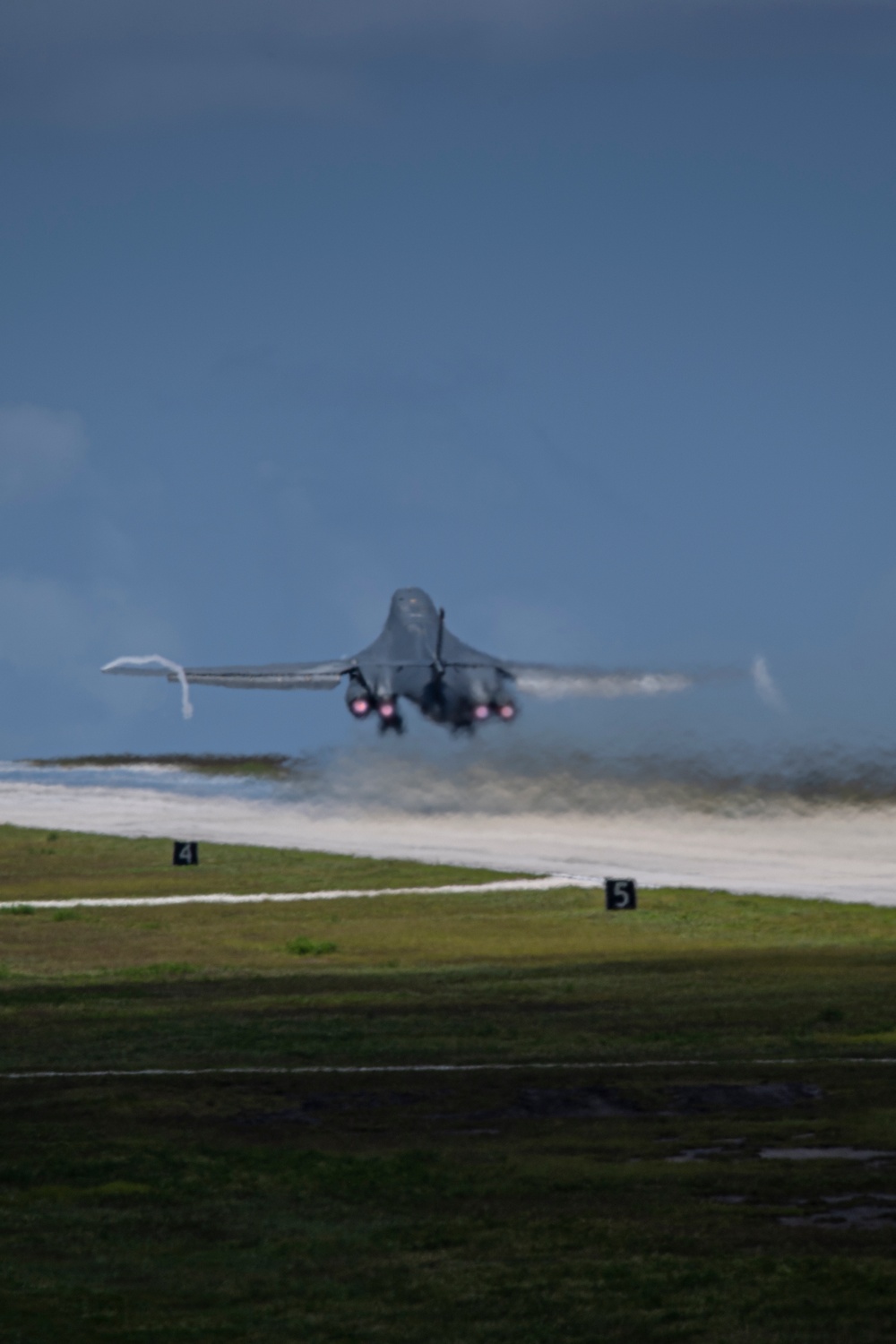 Bombers Land in Guam