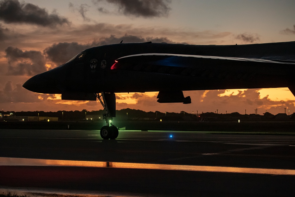 B-1B Lancers Return to Guam