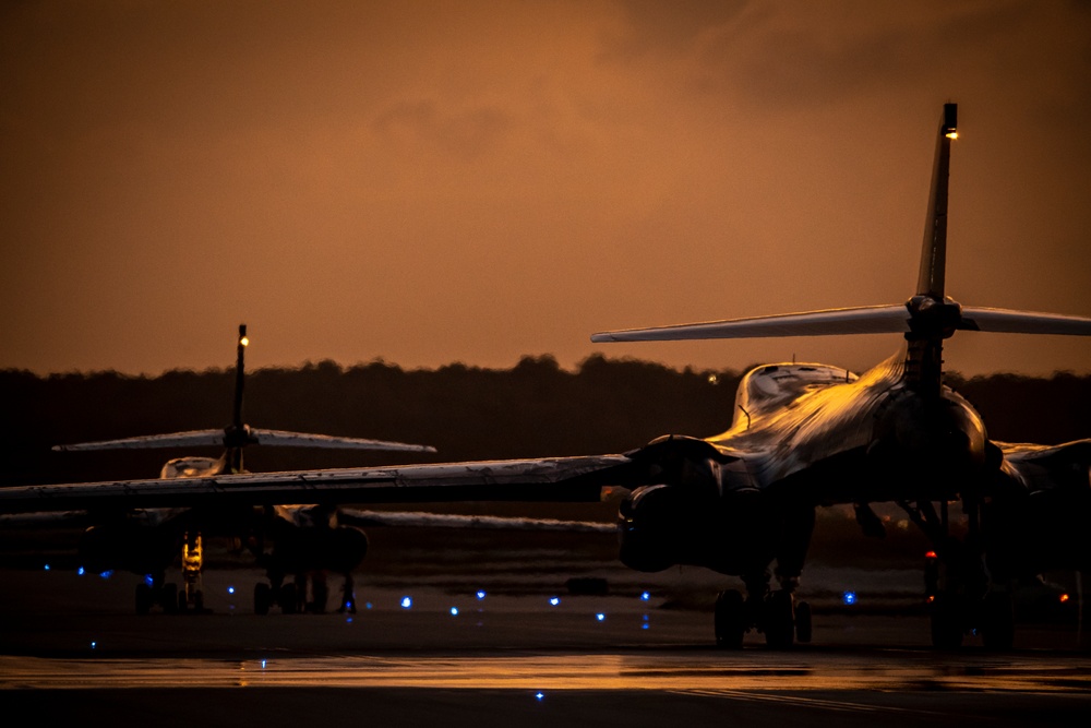 B-1B Lancers Return to Guam