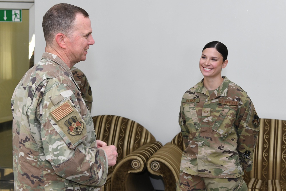 Lt. Gen. Guillot recognizes 380th AEW's top performers