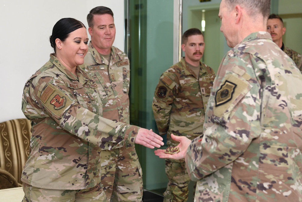 Lt. Gen. Guillot recognizes 380th AEW's top performers