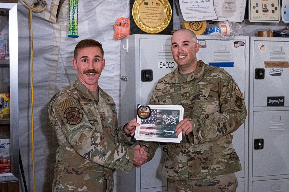 Unsung Hero Spotlight: TSgt John Farmer goes above and beyond