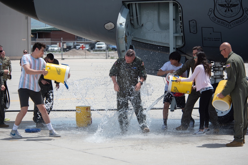 Lt Col Dan Hale takes his Fini-flight