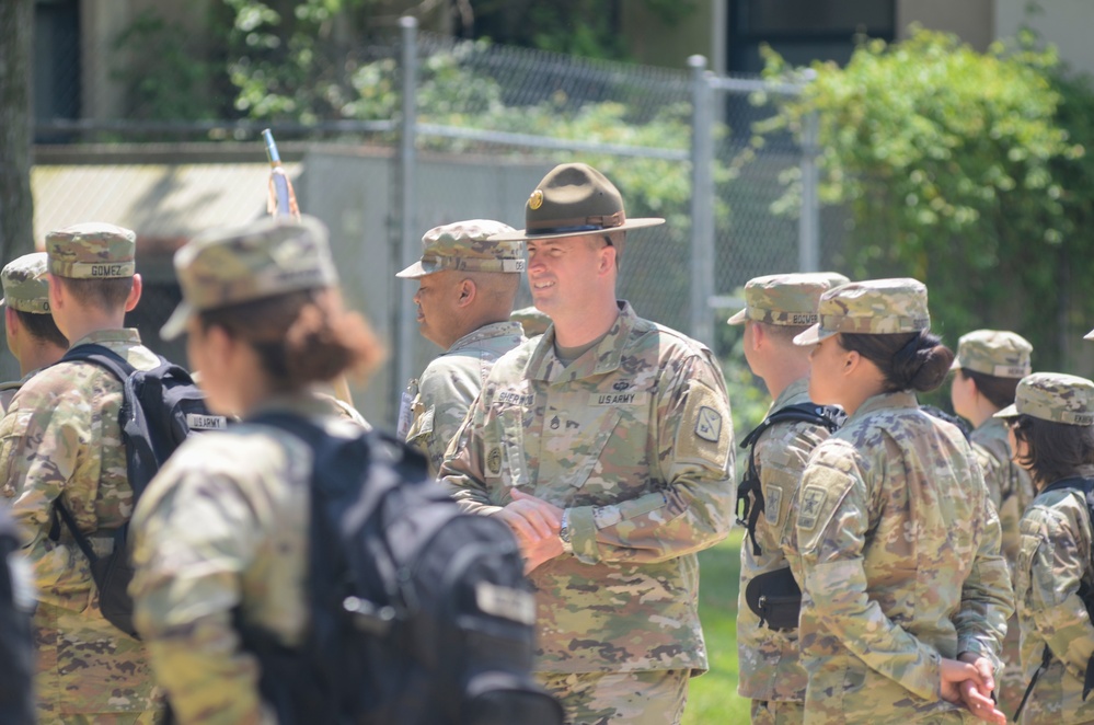 Drill Sergeants speak on mindfulness during resiliency stand-down