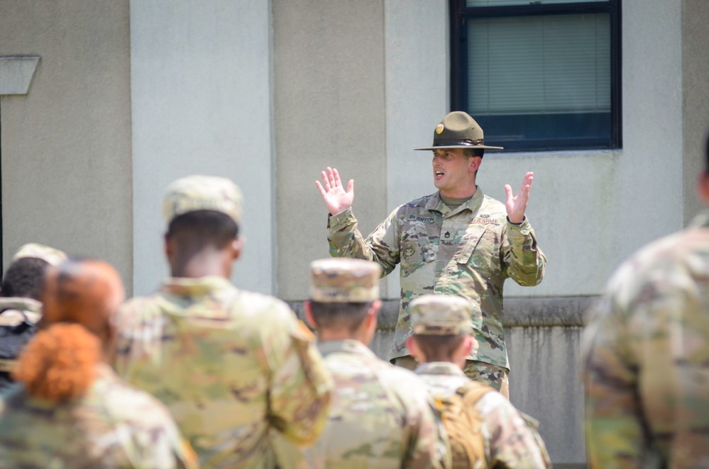 Drill Sergeants speak on mindfulness during resiliency stand-down