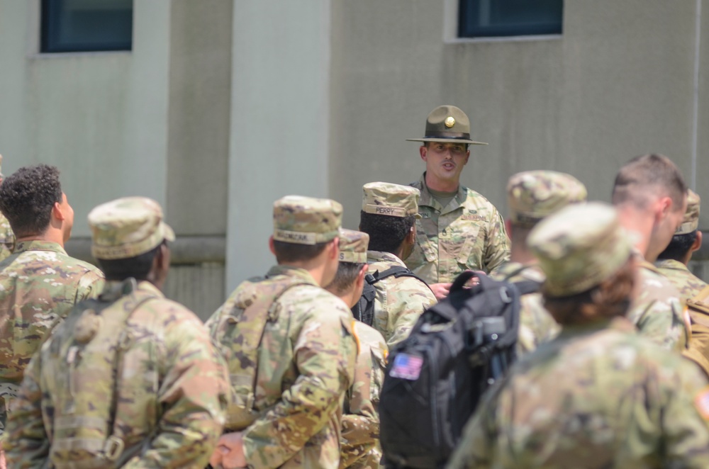 Drill Sergeants speak on mindfulness during resiliency stand-down