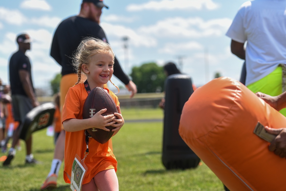 Cincinnati Bengals Visit Wright-Patt