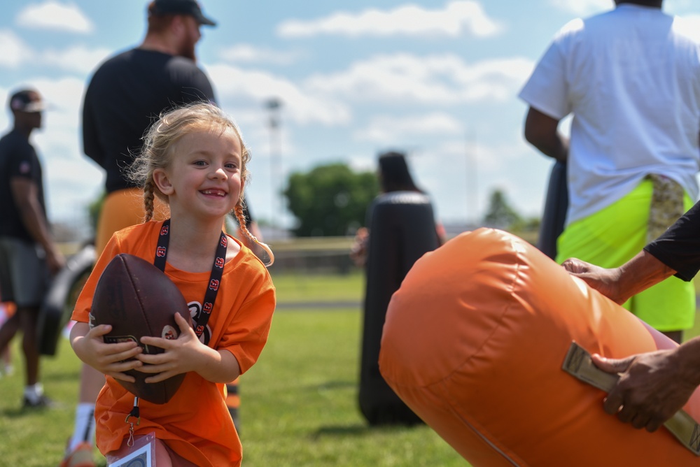 Cincinnati Bengals Visit Wright-Patt