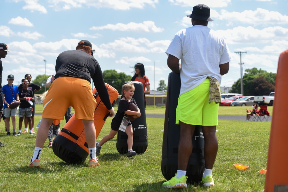 Cincinnati Bengals Visit Wright-Patt