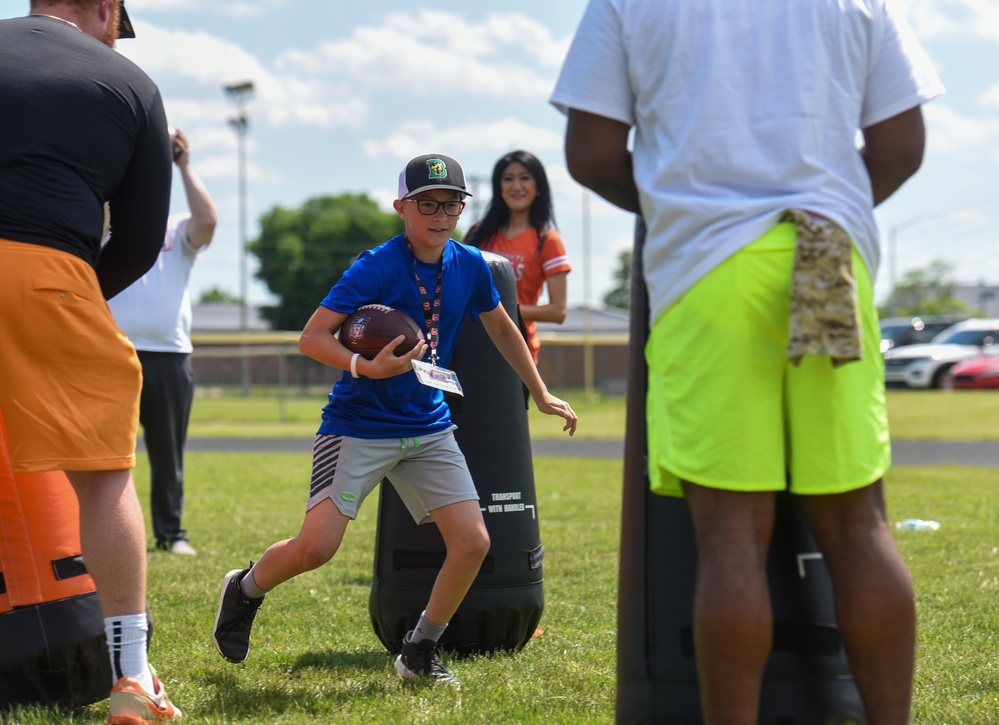 Cincinnati Bengals Visit Wright-Patt