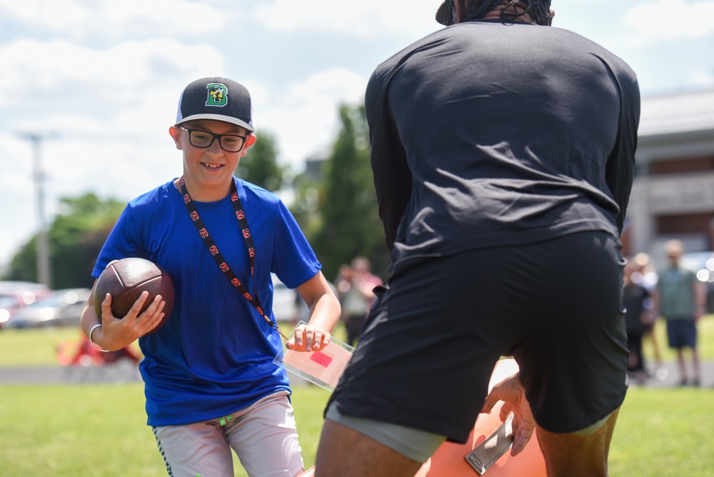 Cincinnati Bengals Visit Wright-Patt