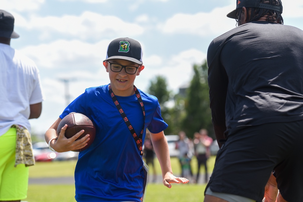 Cincinnati Bengals Visit Wright-Patt