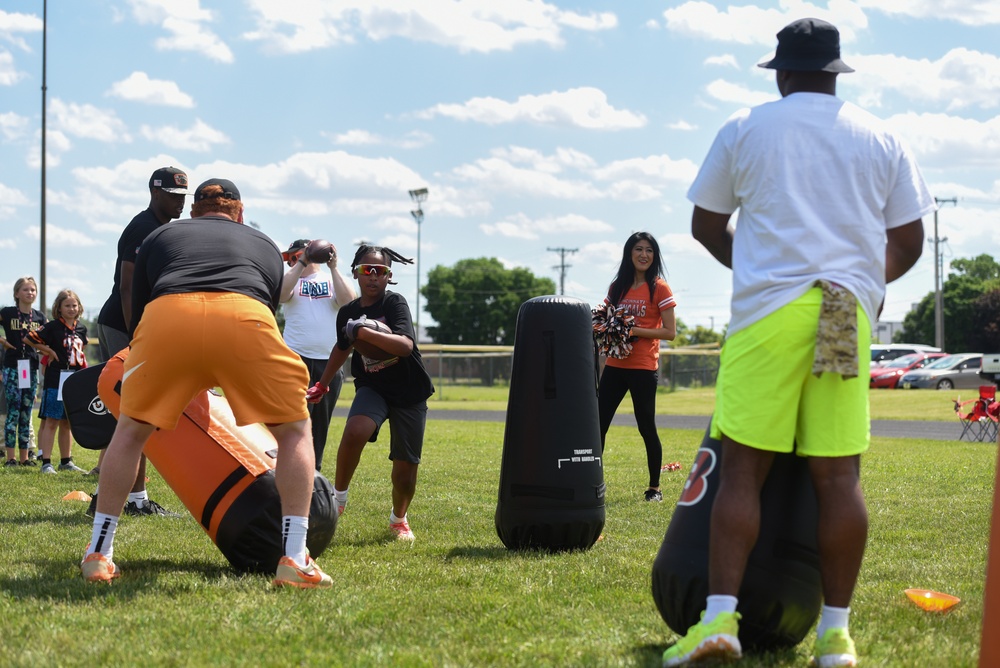 Cincinnati Bengals Visit Wright-Patt