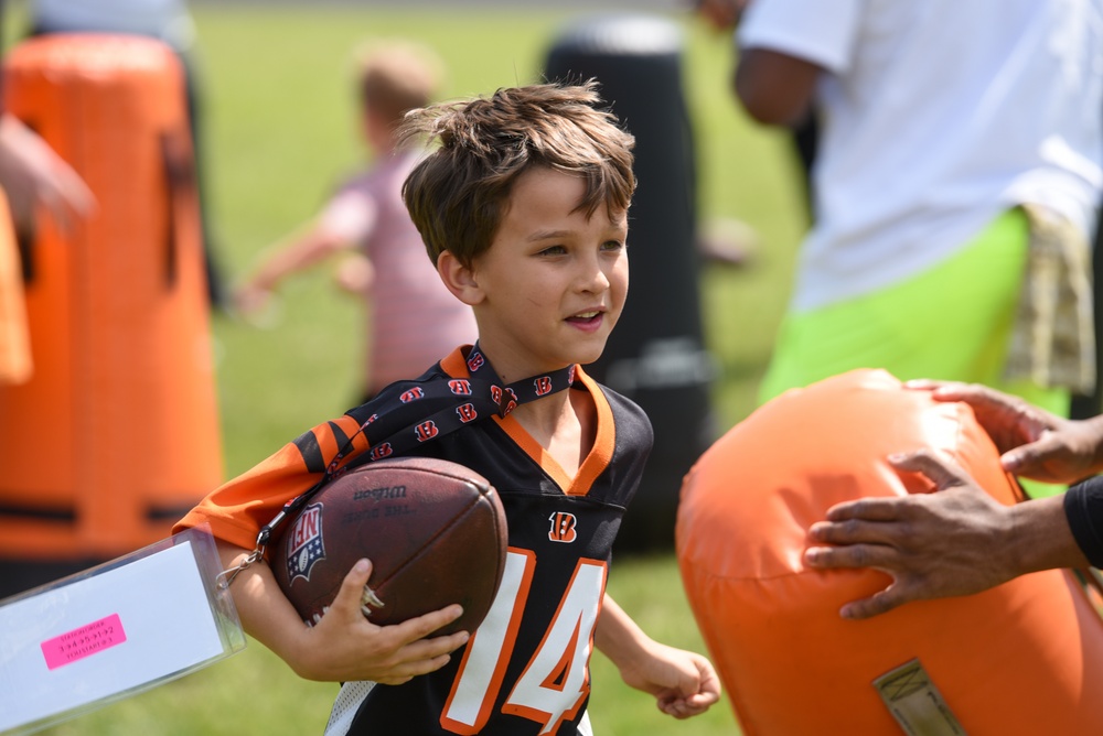 Cincinnati Bengals Visit Wright-Patt