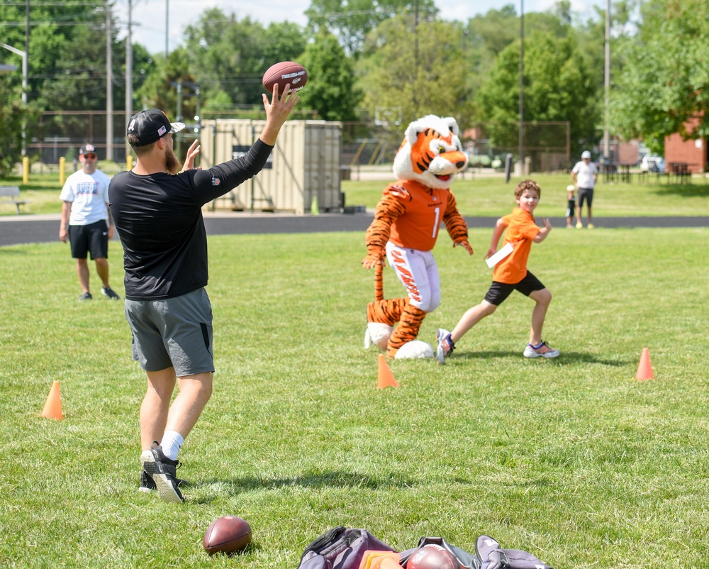Cincinnati Bengals Visit Wright-Patt