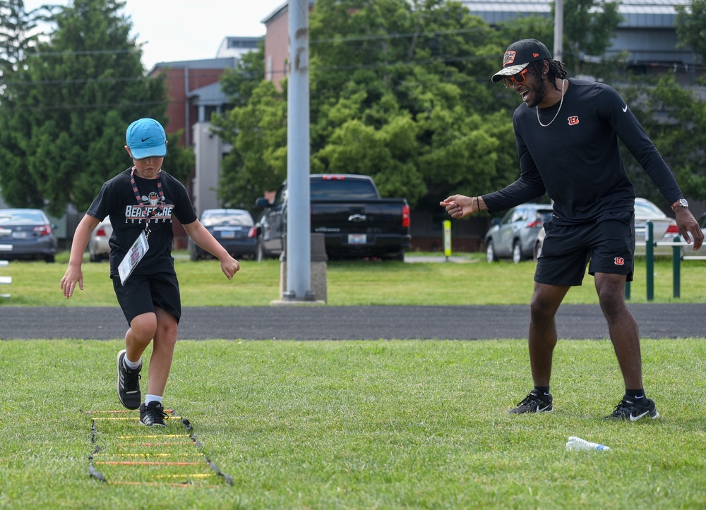 Cincinnati Bengals Visit Wright-Patt