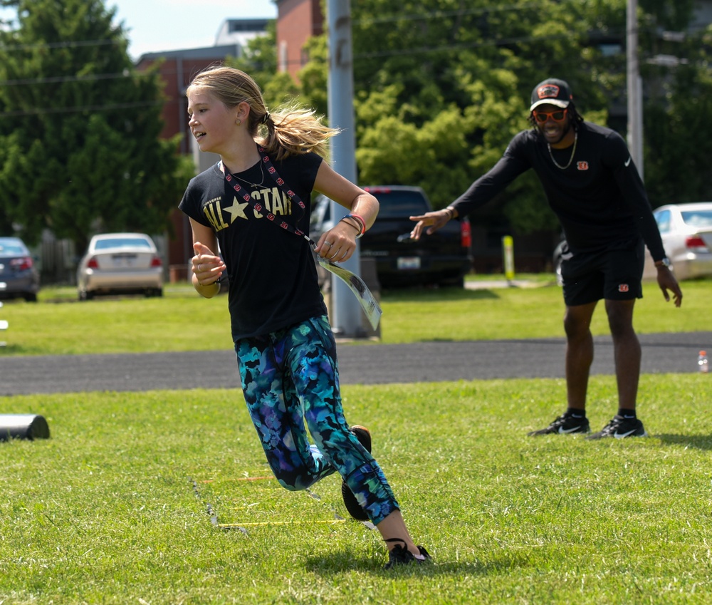 Cincinnati Bengals Visit Wright-Patt