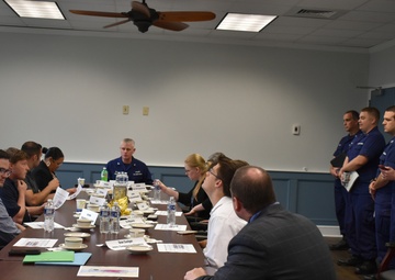 Coast Guard hosts elected official staff members to demonstrate mission readiness, response capabilities in Delaware Bay